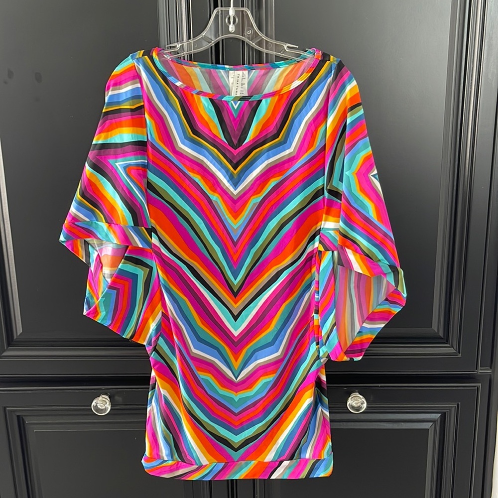 Trina Turk cover up/dress small nwt